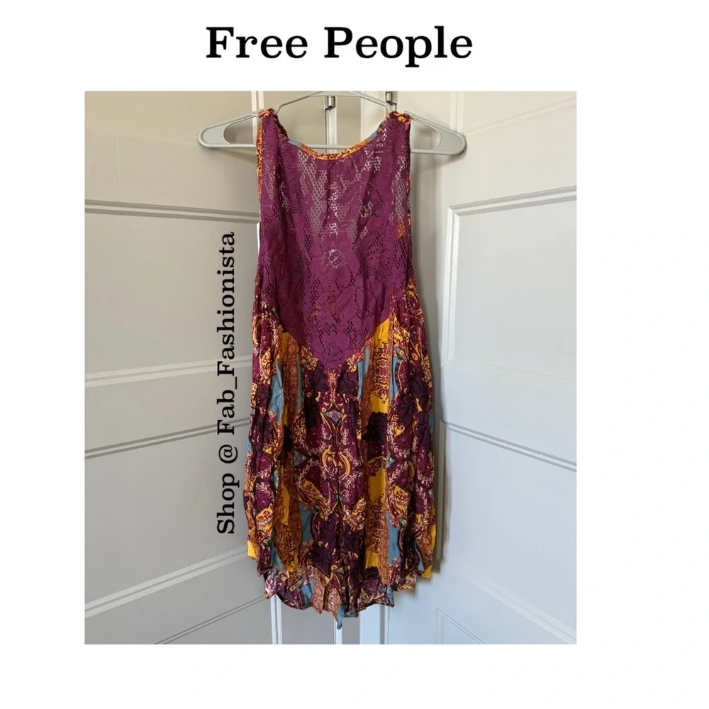 Free People tunic dress size Medium